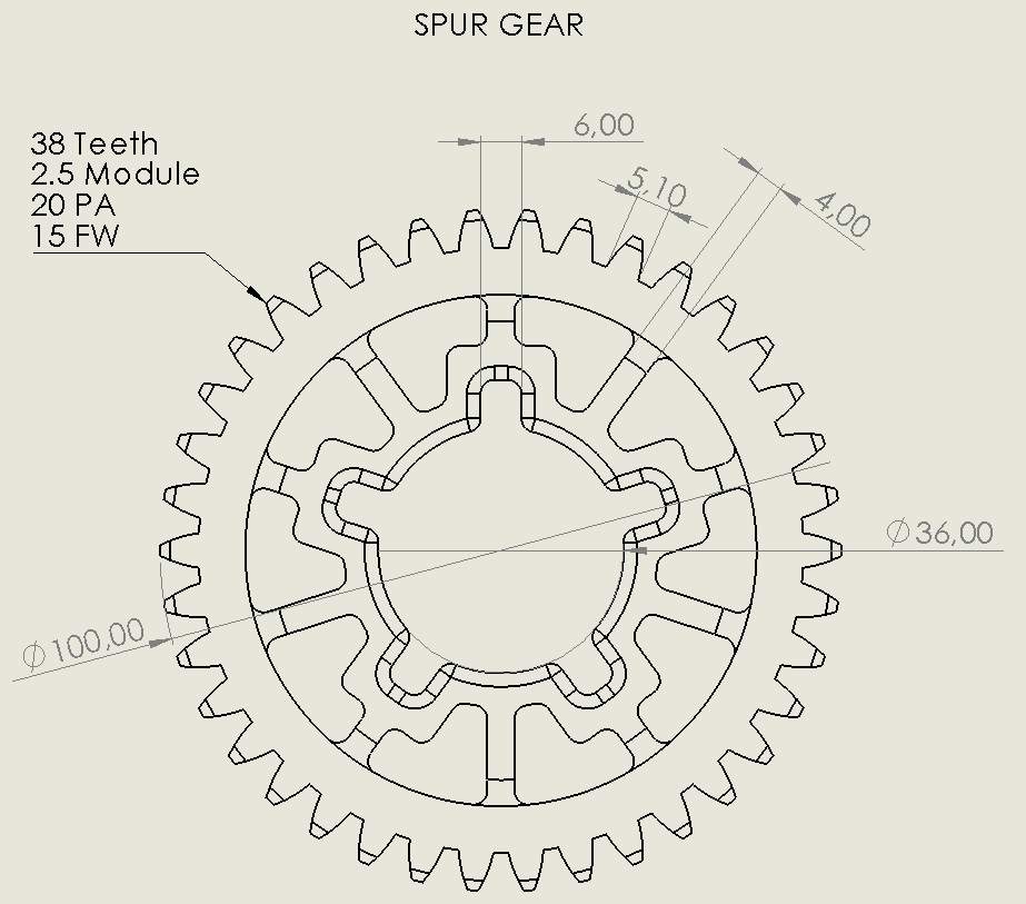Bánh răng truyền động cho máy cắt cỏ Yamaha
