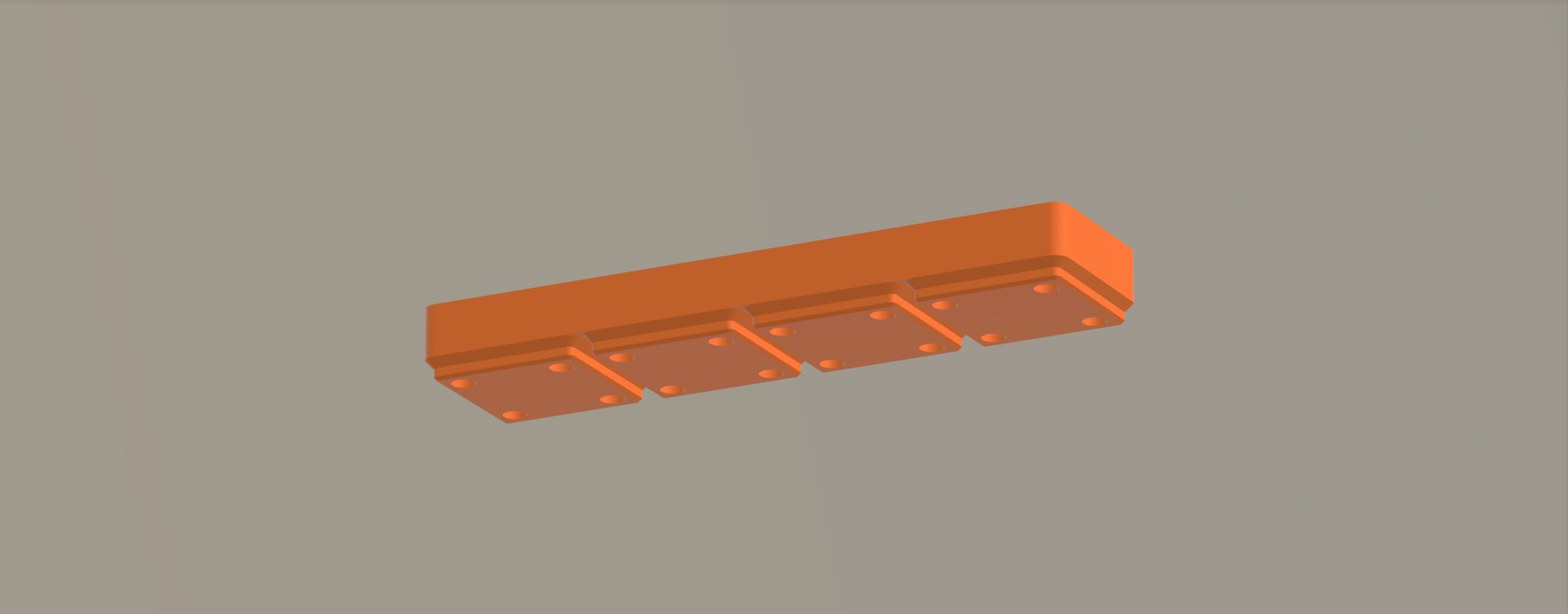 Giá đỡ dao Olfa đôi 1x4x2U cho nghệ nhân