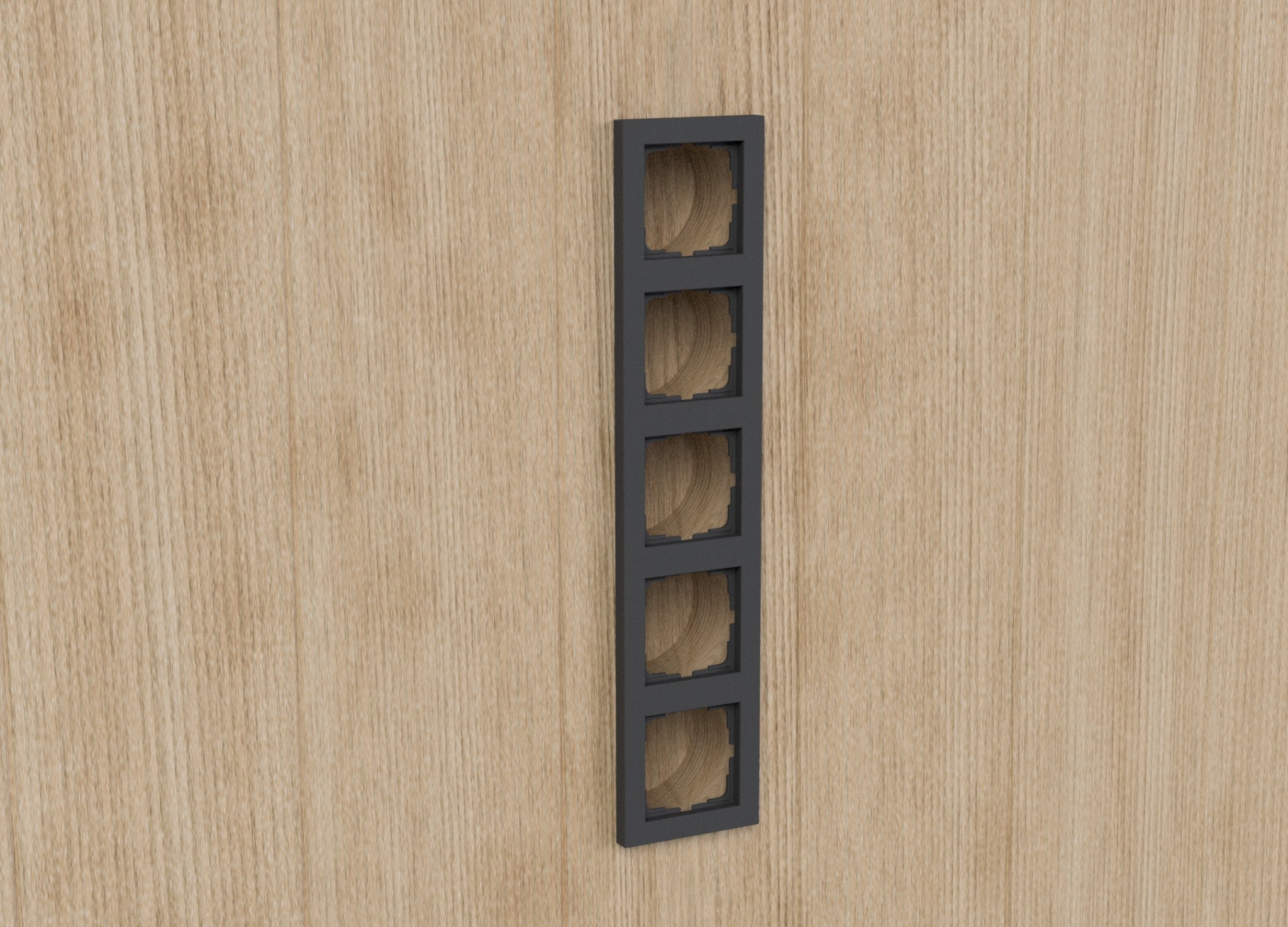 Khung Gira System 55 thay thế cho ổ cắm 1x - 5x