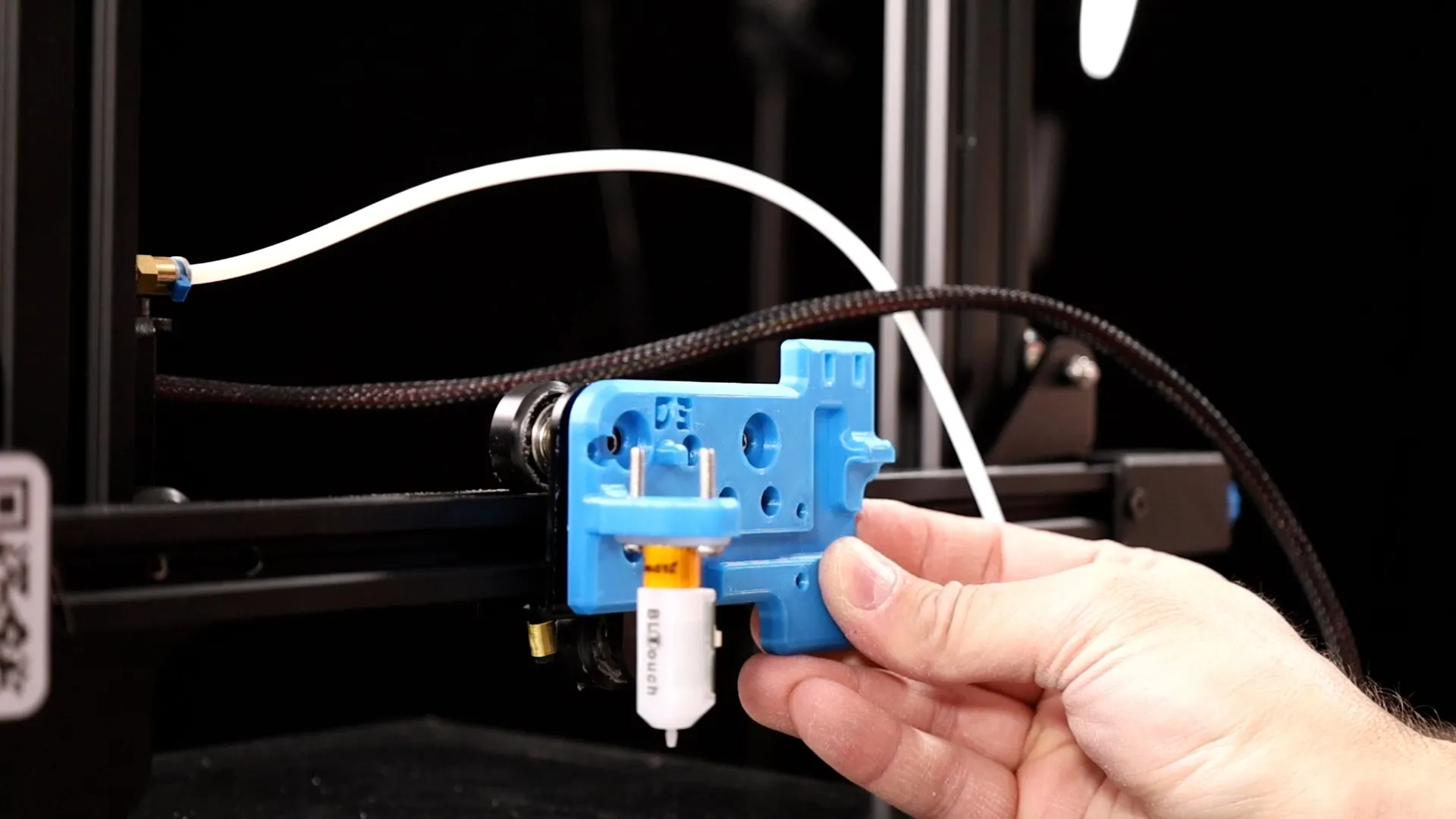 Giá đỡ BIQU H2 với BLTouch và vỏ quạt cải tiến