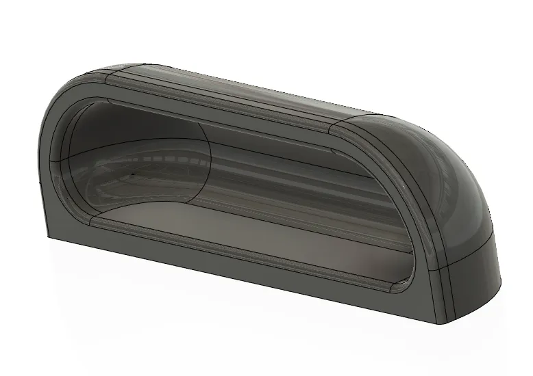 Tay cầm đơn giản cho cửa trượt gắn bằng băng dính đôi