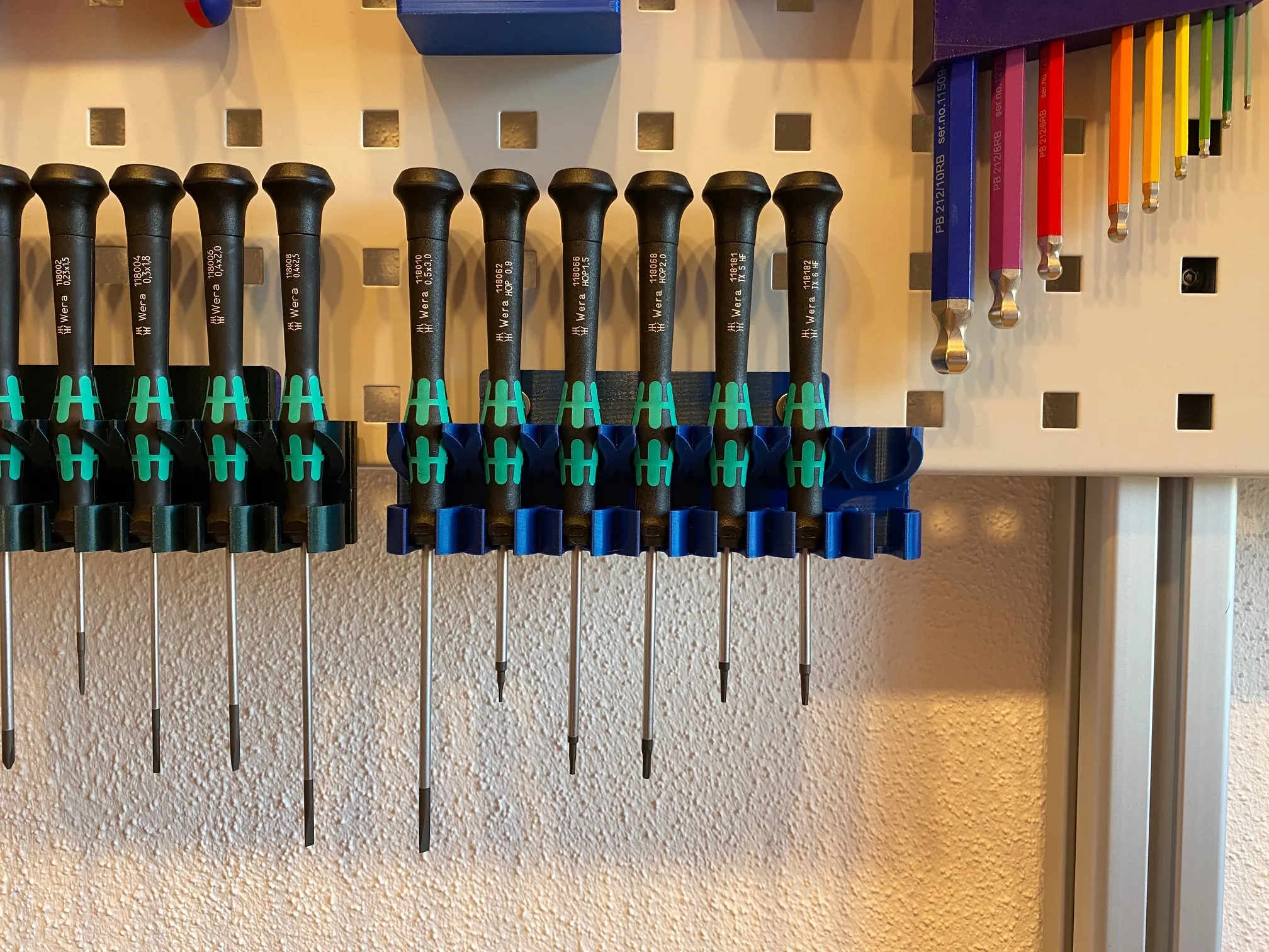 Giá đỡ dụng cụ Wera Kraftform Micro cho bàn làm việc