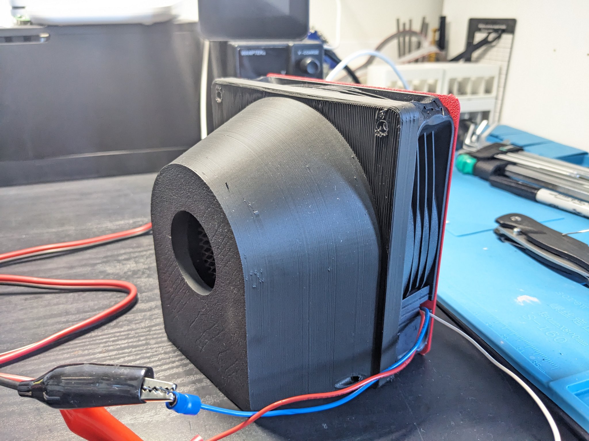 Bộ lắp ráp quạt lọc không khí cho bàn làm việc DIY