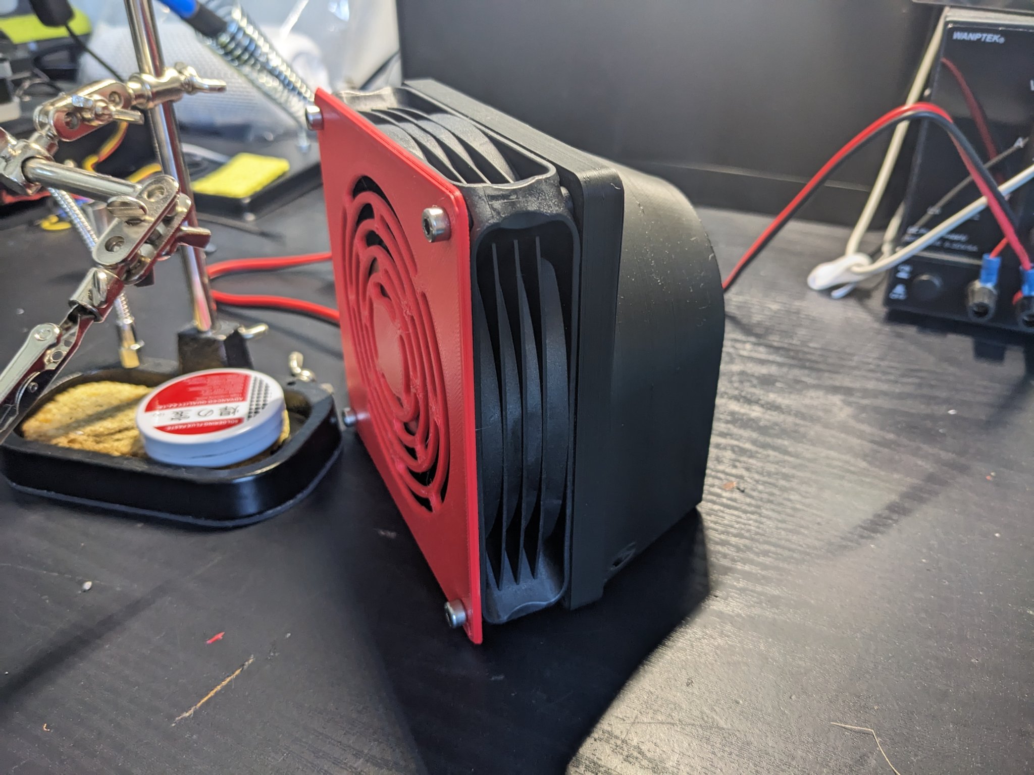 Bộ lắp ráp quạt lọc không khí cho bàn làm việc DIY