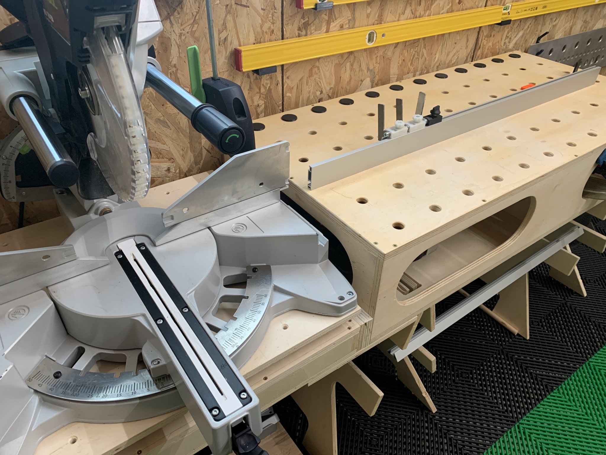 Giá đỡ cho thanh ray MFT3 của Festool