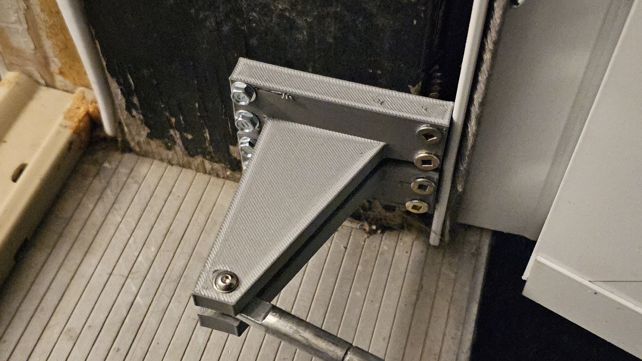 Giá đỡ tay thủy lực cho cửa bão Anderson