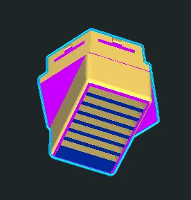 Tủ lưu trữ microSD hình tổ ong cho không gian nhỏ