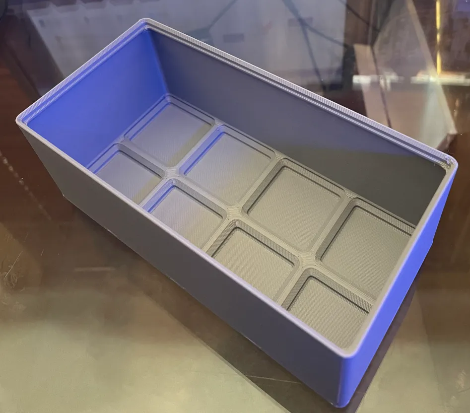 Thùng chứa tiết kiệm Gridfinity lite cho tổ chức đồ đạc