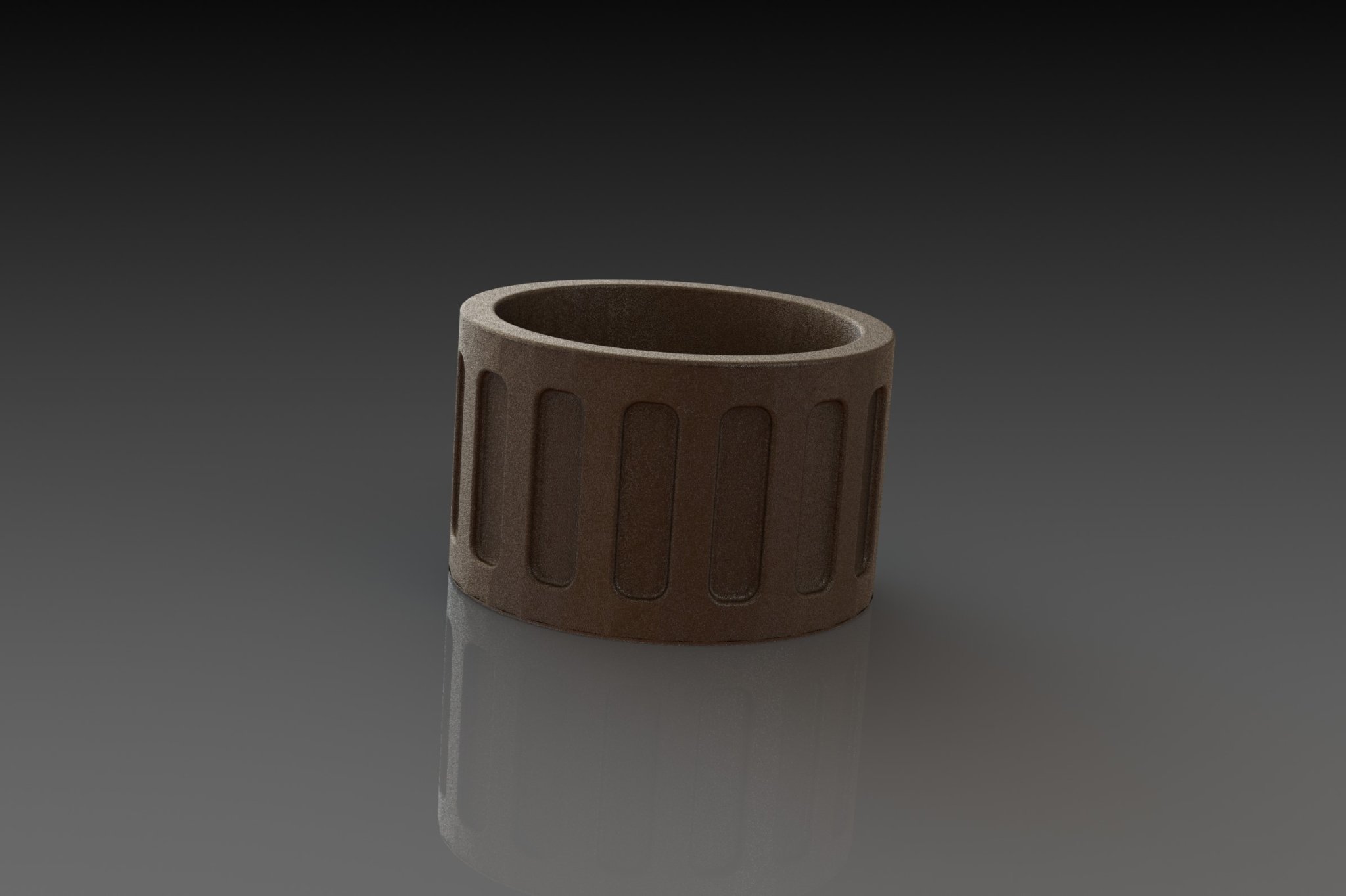 Cốc trứng Flensburg thiết kế bằng CAD