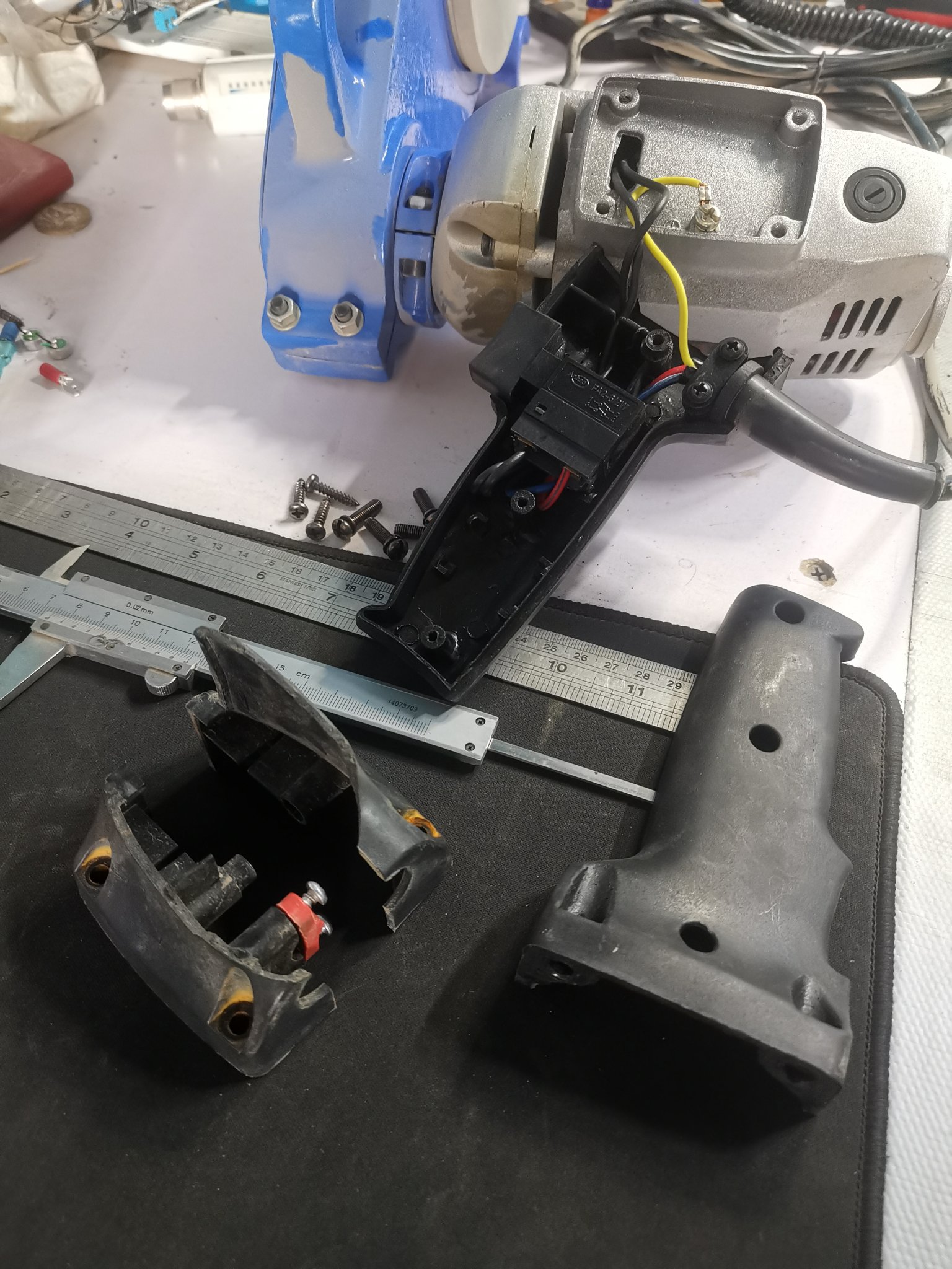 Tay cầm thay thế cho máy hàn đầu ống BRDH-250