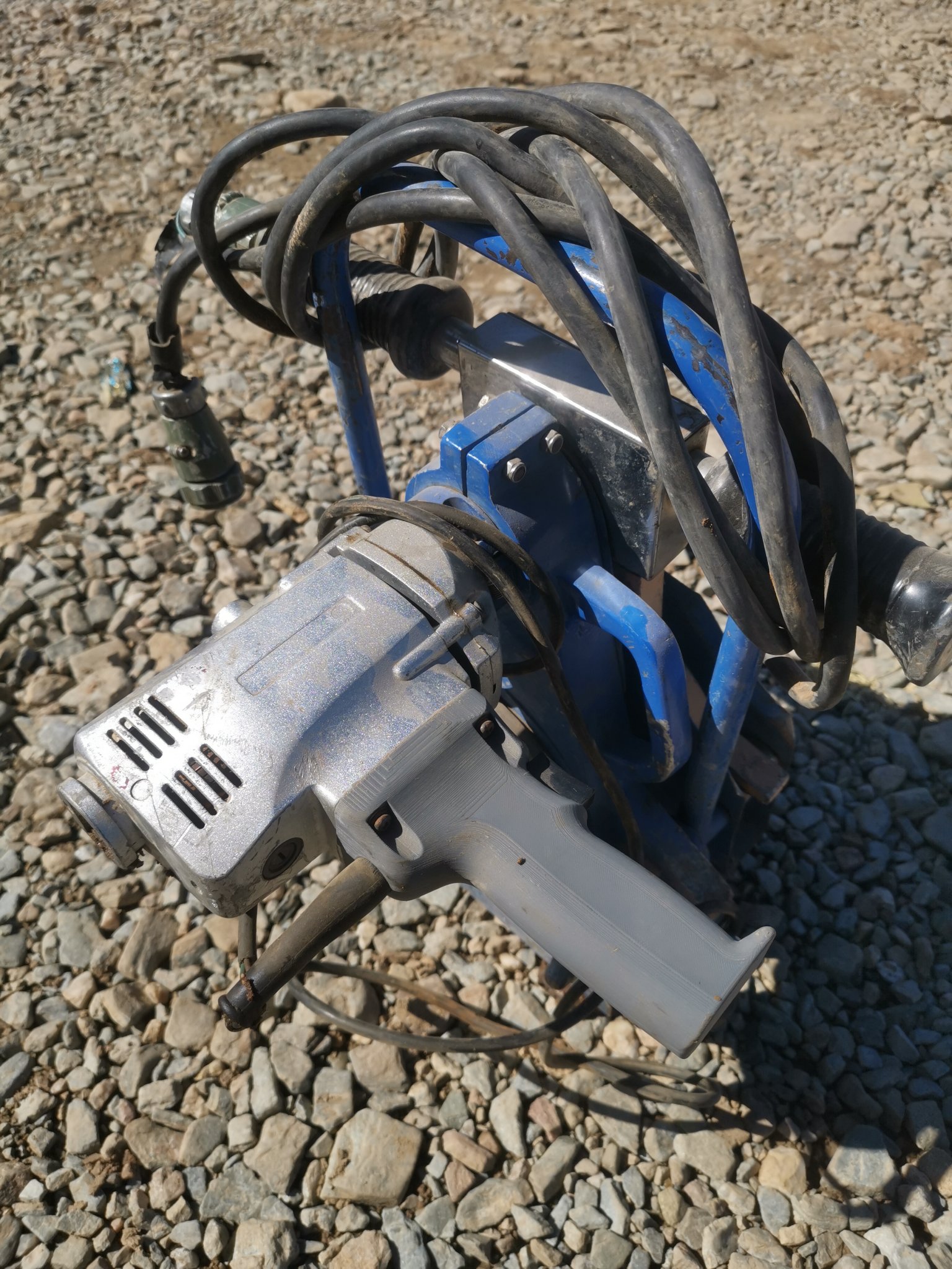 Tay cầm thay thế cho máy hàn đầu ống BRDH-250