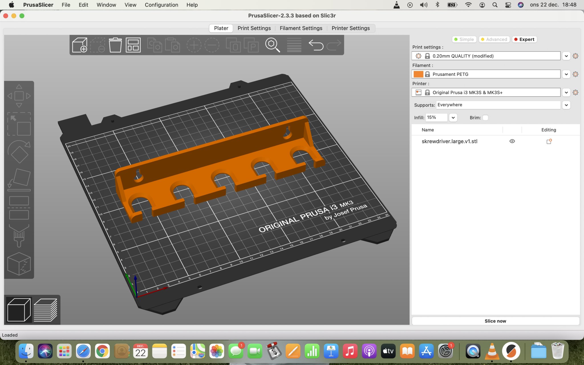 Giá treo tua vít cho tường với 2 kích thước khác nhau