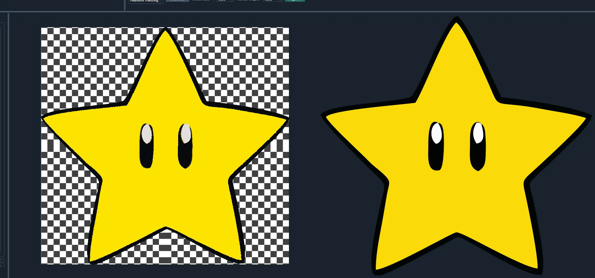 Ngôi sao siêu cấp HueForge với thiết kế nghệ thuật độc đáo