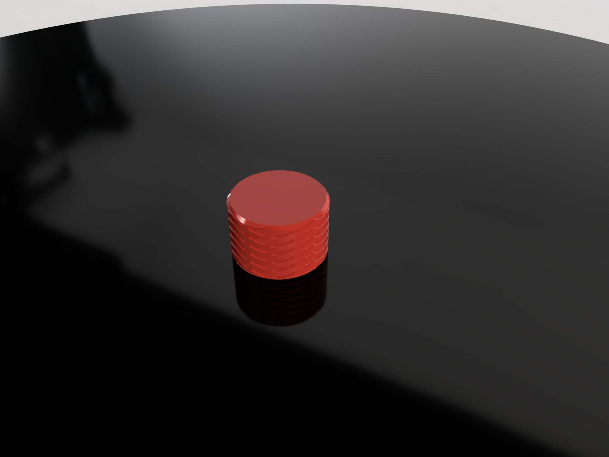 Núm vặn có rãnh điều chỉnh kích thước trong Fusion360