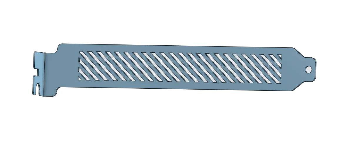 Nắp khe PCI thiết kế từ nắp khe PCI Lian Li