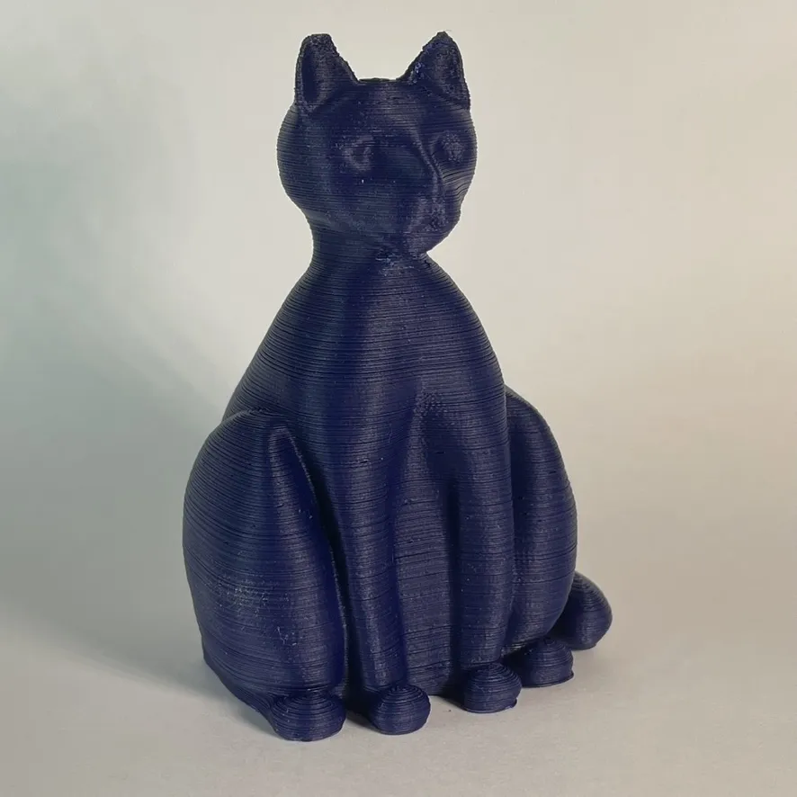 Mô hình tượng mèo mập phong cách nghệ thuật