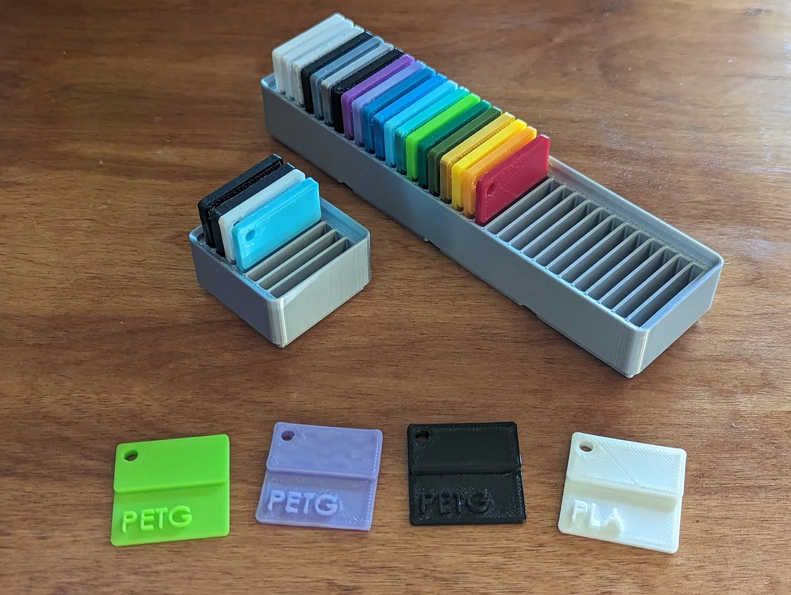 Khay chứa mẫu vật liệu Gridfinity V1 không lỗ nam châm