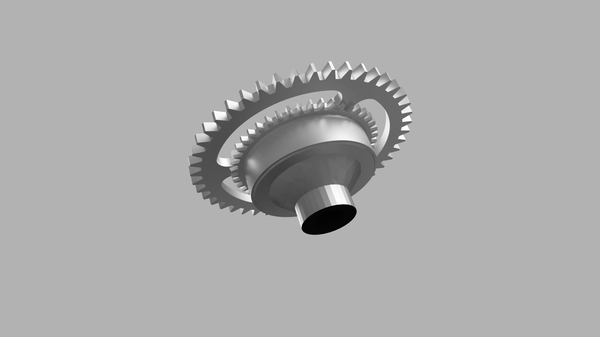 Mô hình trang trí động cơ extruder Ender 3 theo logo IOS