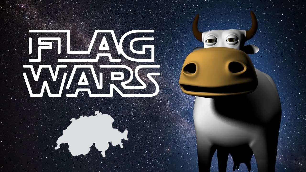 Bò Thụy Sĩ Hài Hước Trong Phim Hoạt Hình 3D