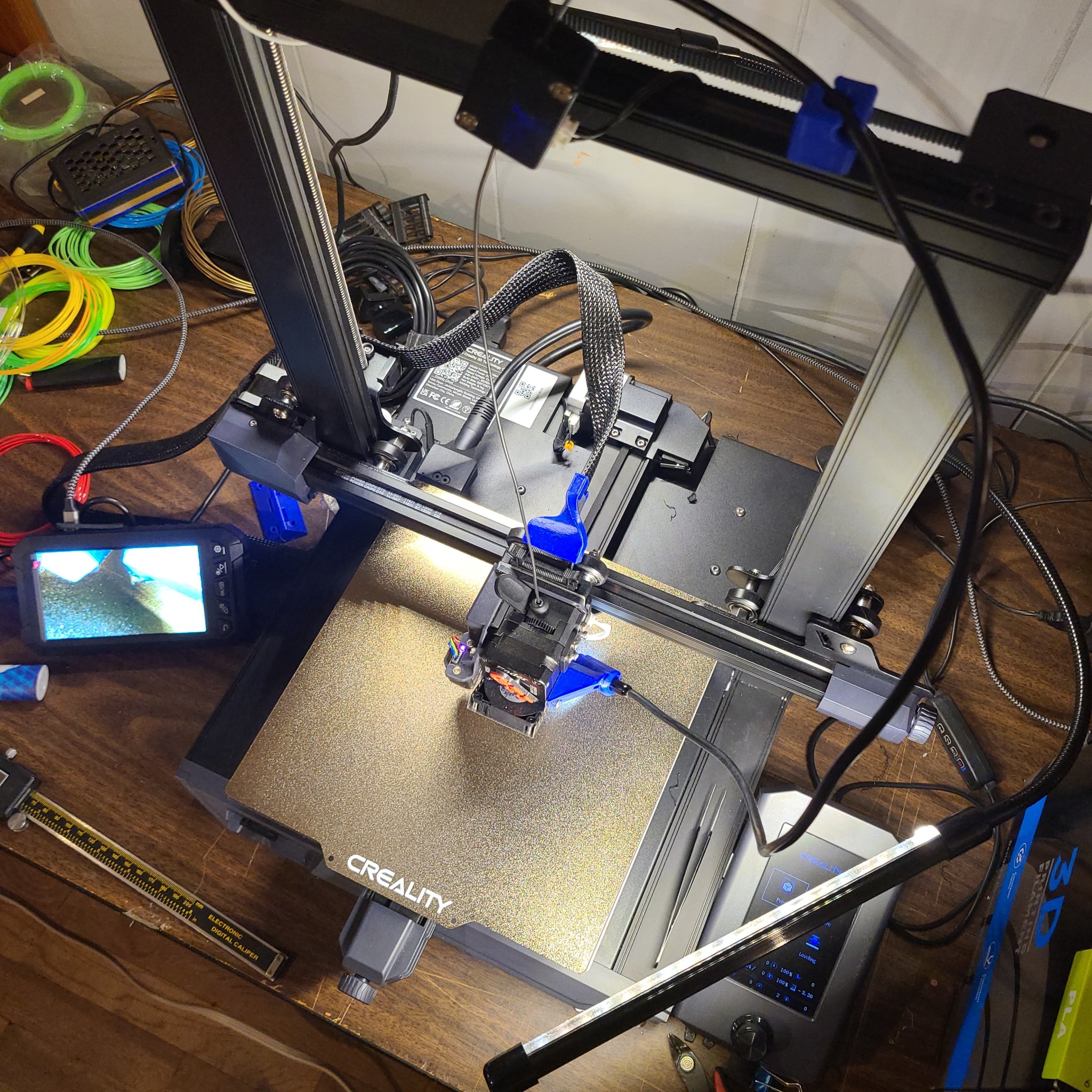 Giá đỡ camera cho đầu phun Ender3-S1 với boroscope 8mm