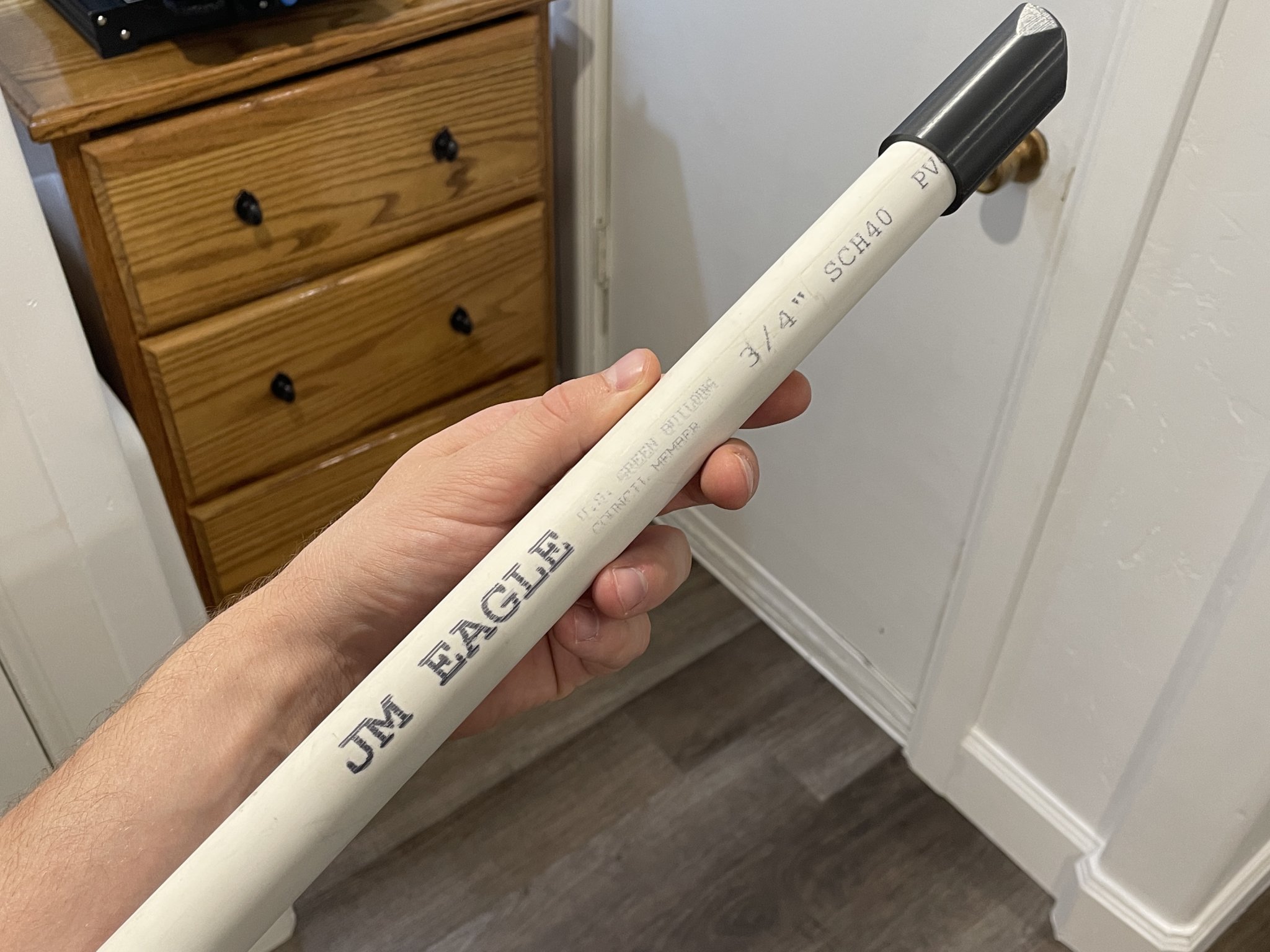 Mouthpiece ghi âm PVC 3/4" cho đàn flute