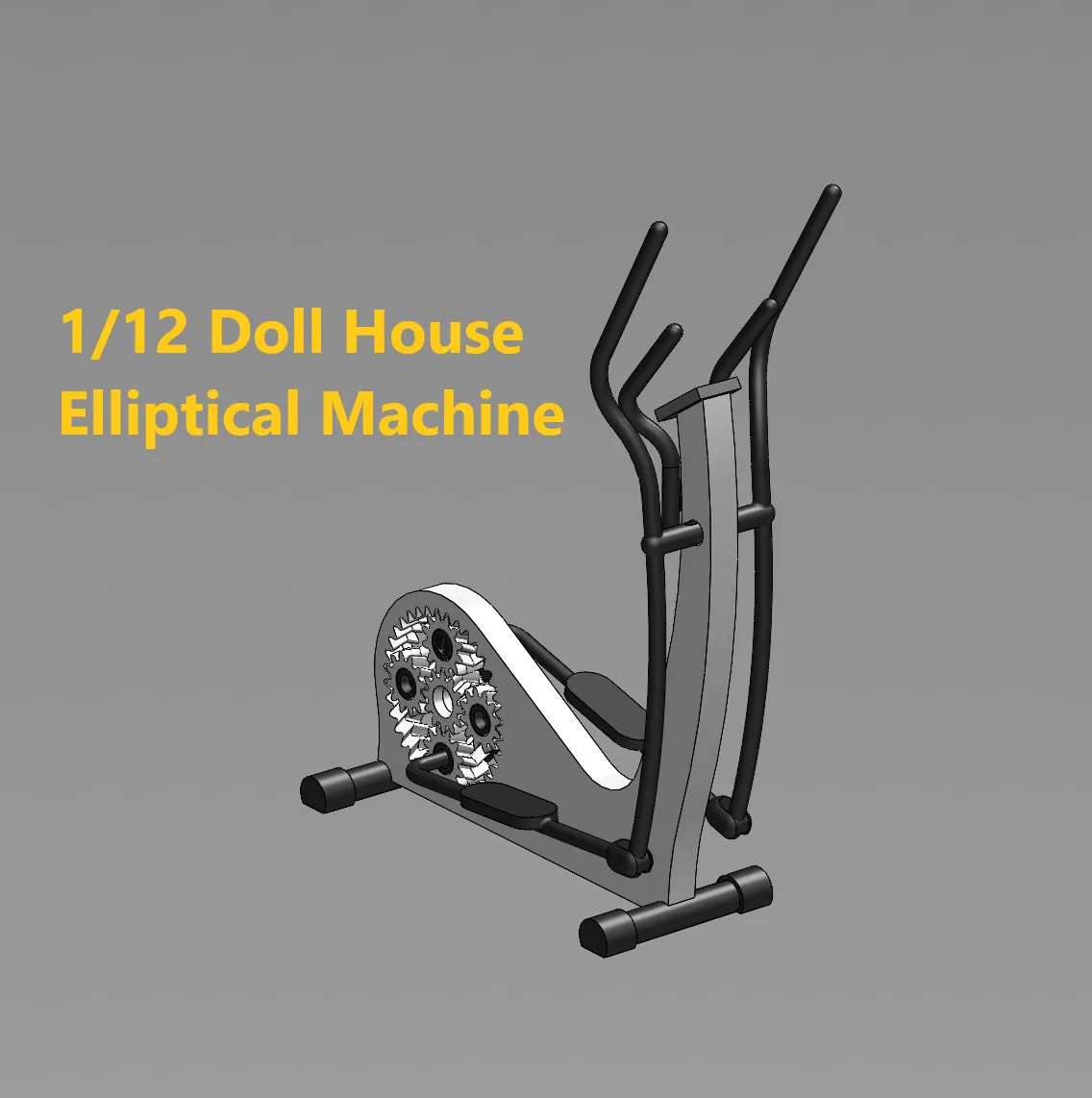 Máy chạy bộ hình elip nhà búp bê với bánh răng hành tinh