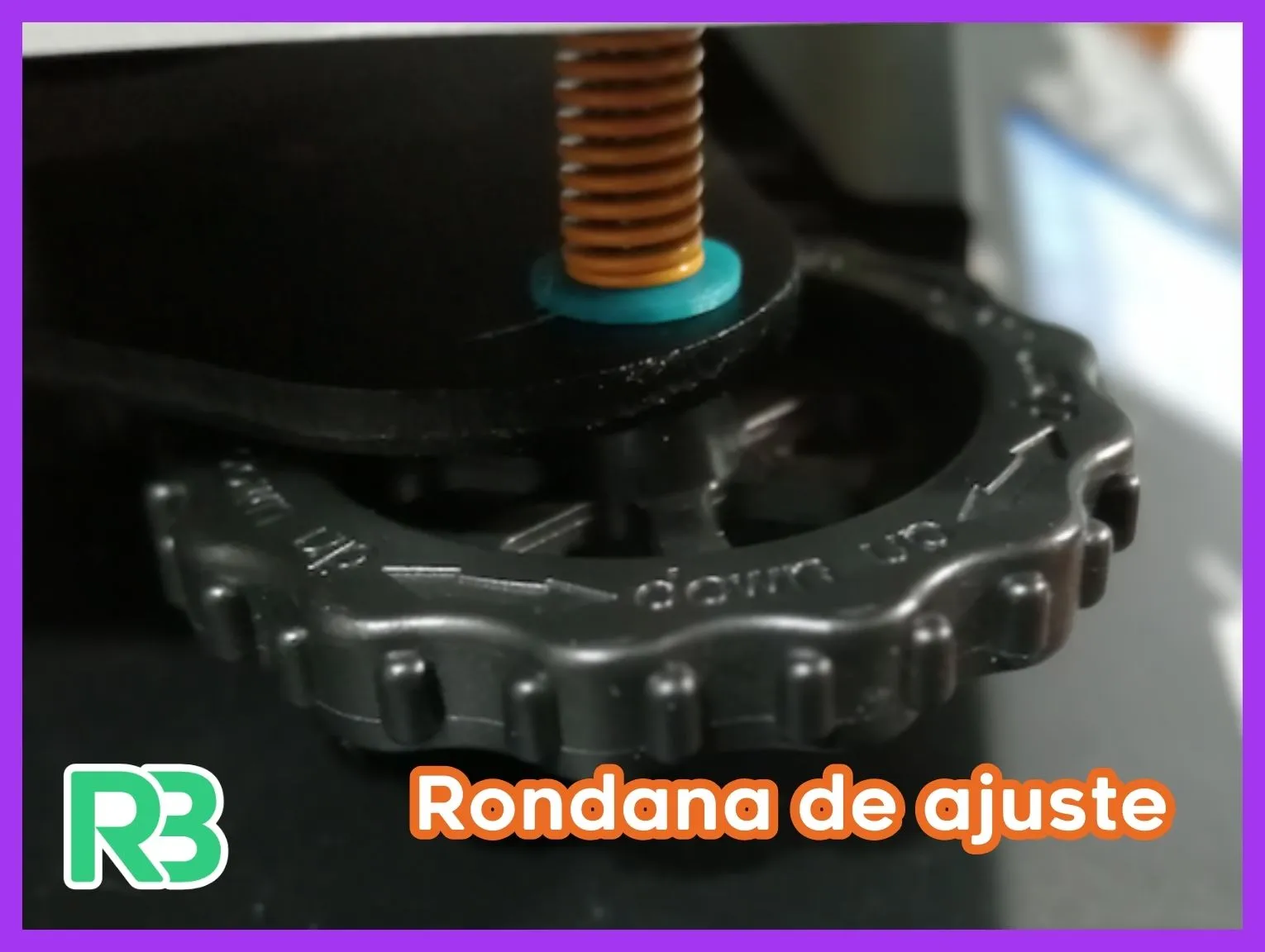 **Vòng đệm điều chỉnh cho lò xo của giường in**