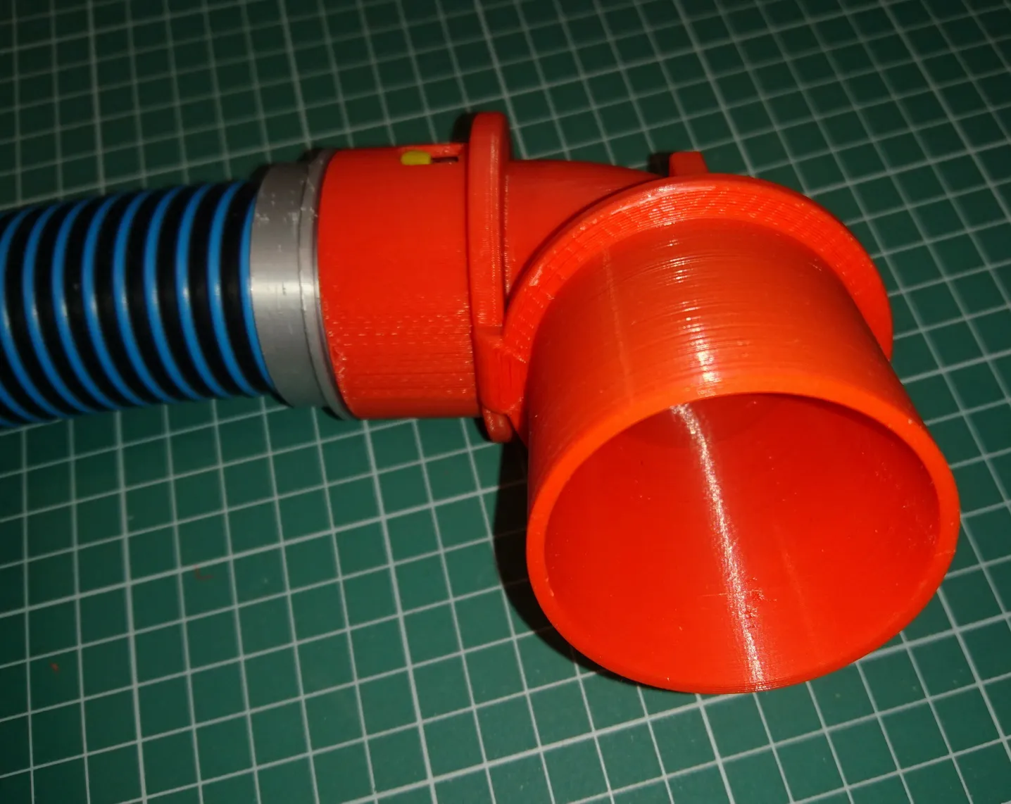 Bộ chuyển đổi cổng bụi cyclone 50mm góc 90 độ với kết nố...