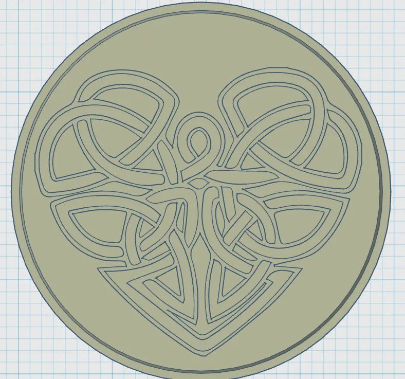 Đế lót ly biểu tượng Celtic 50