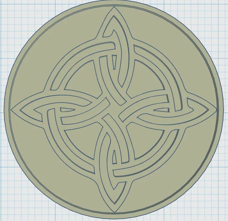 Đế lót ly biểu tượng Celtic 49