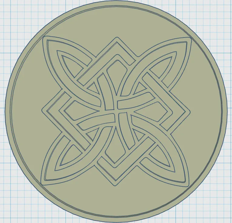 Cốc lót biểu tượng Celtic độc đáo 46