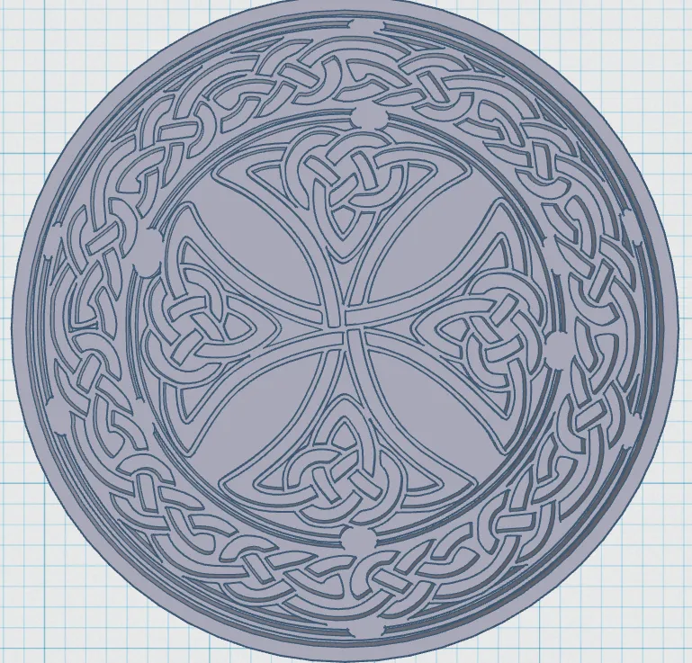 Đế lót ly với biểu tượng Celtic độc đáo