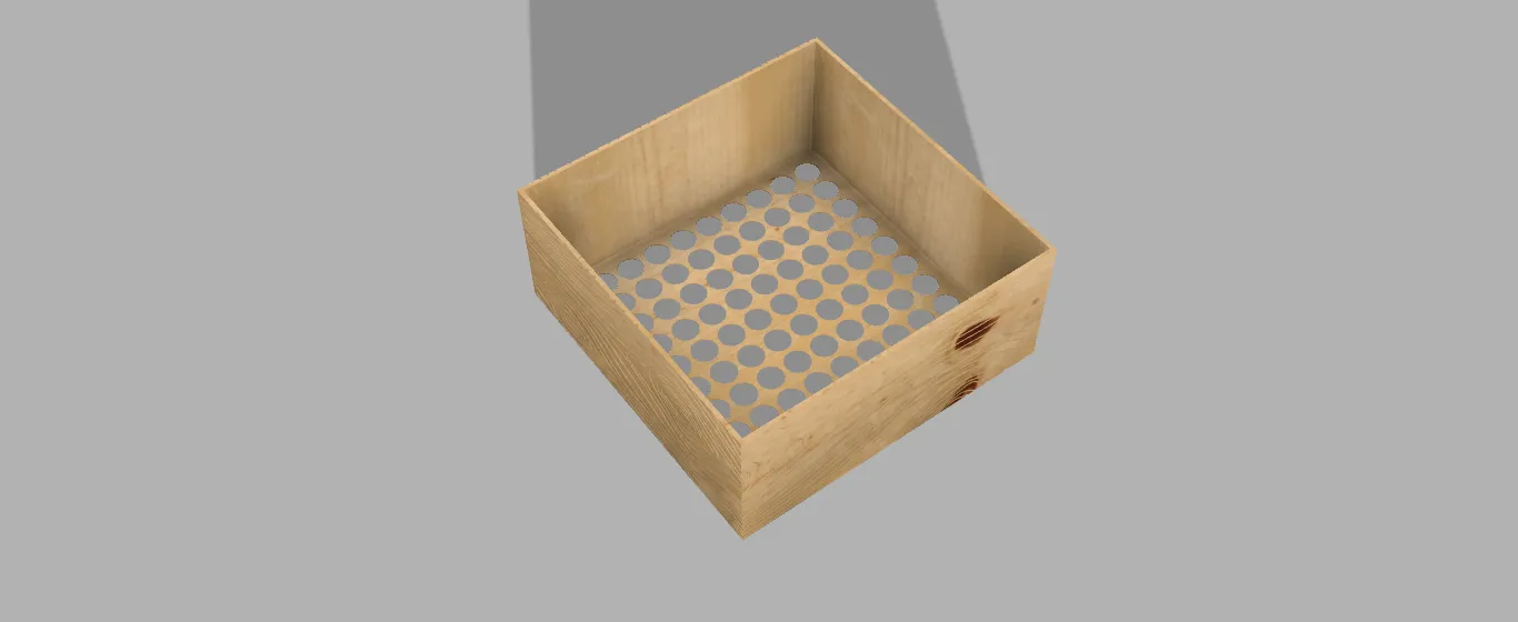 HỘP CÓ HỌA TIẾT GỖ