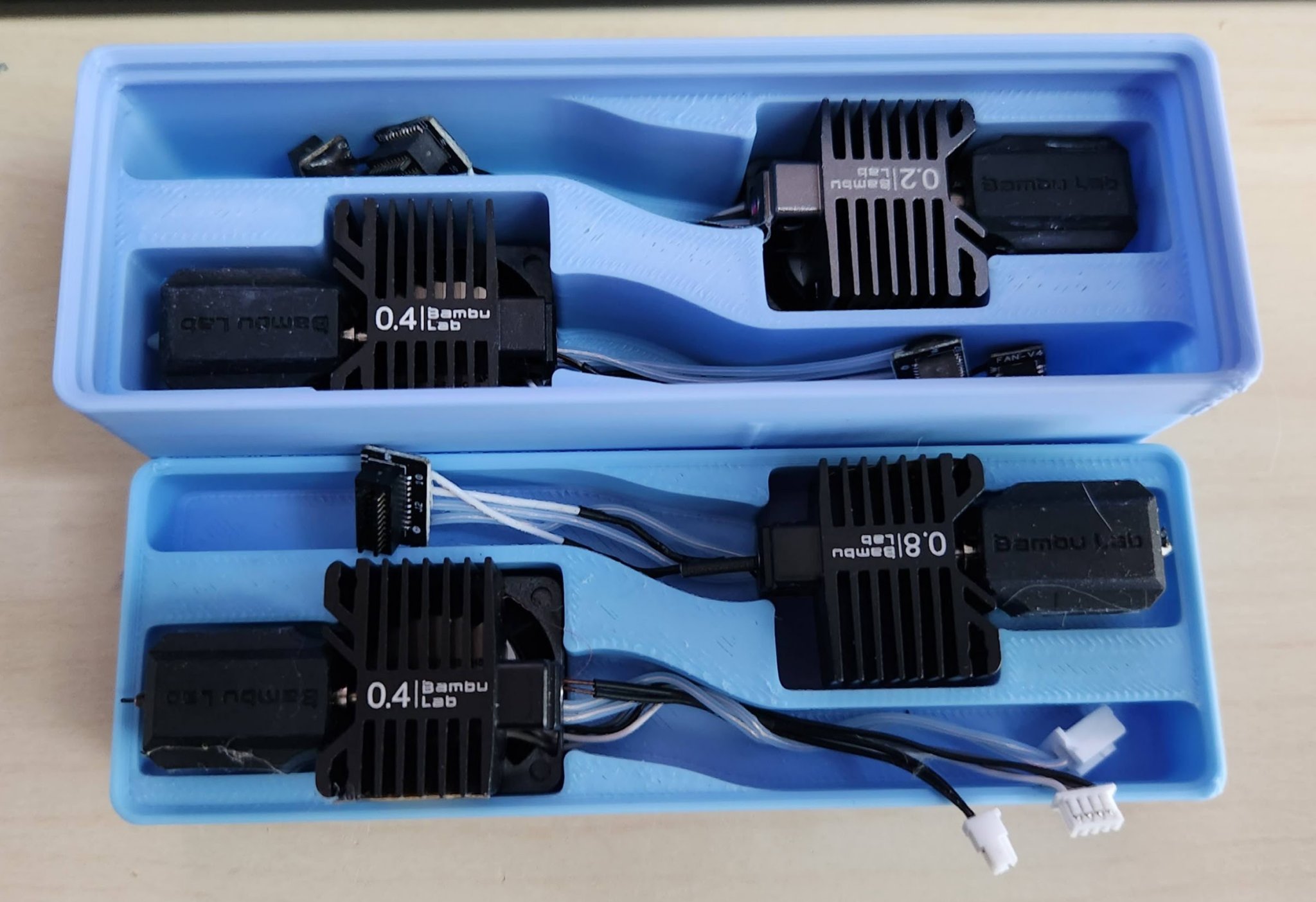 Giá đỡ đầu phun Bambu hoàn chỉnh cho Gridfinity