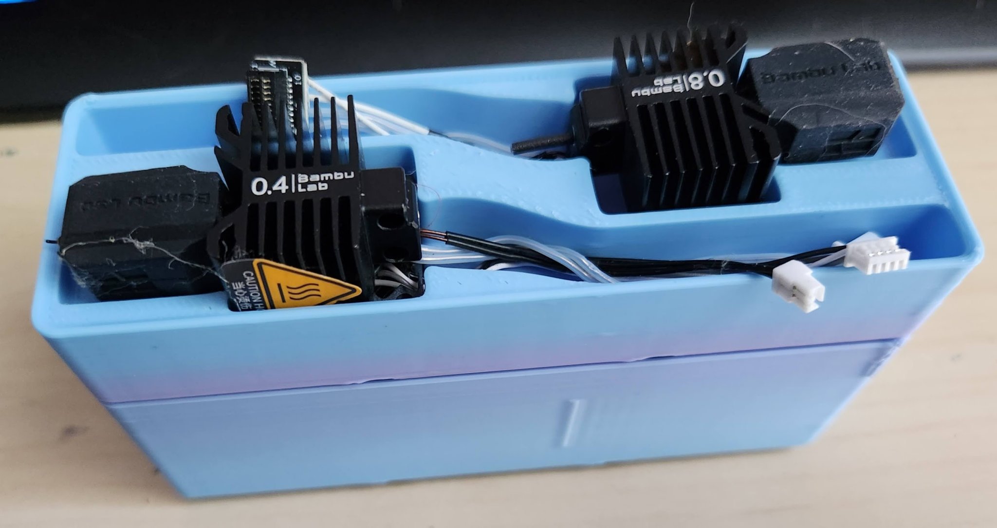 Giá đỡ đầu phun Bambu hoàn chỉnh cho Gridfinity