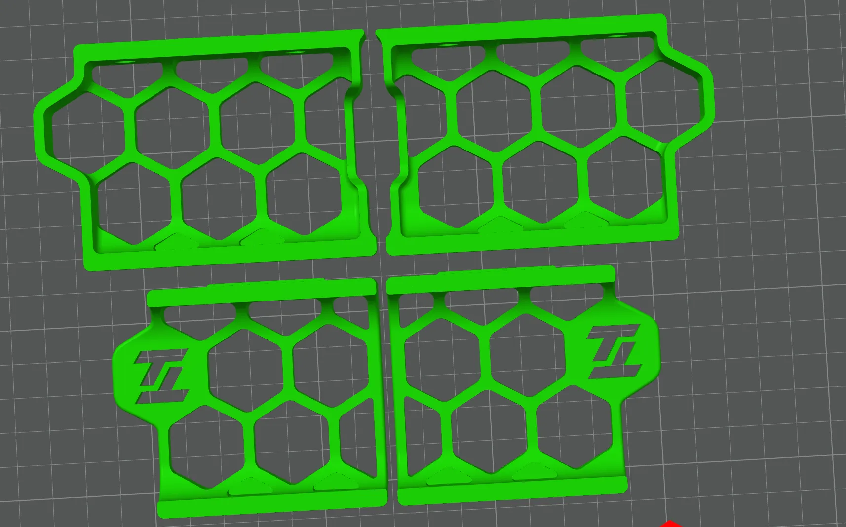 Phần chân váy Voron Trident 180mm