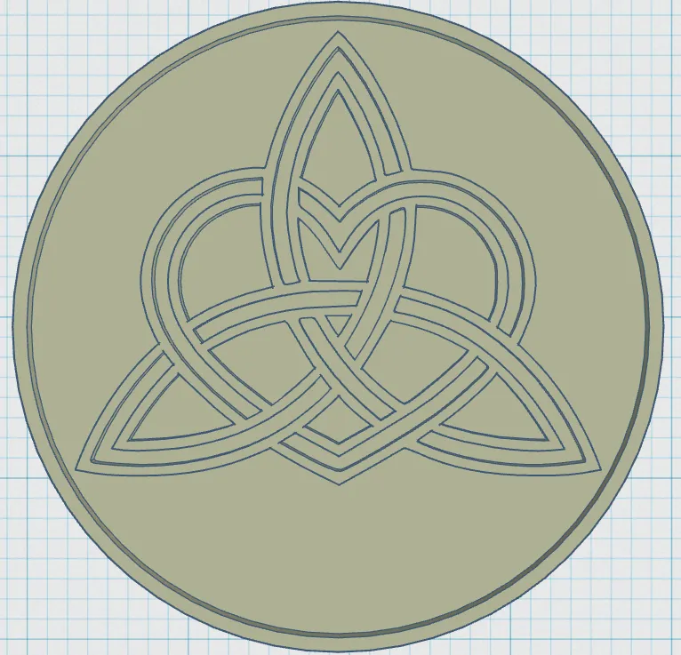 Đế lót ly với biểu tượng Celtic độc đáo