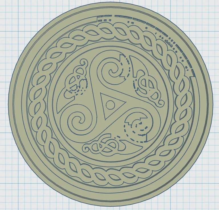 Đế lót ly biểu tượng Celtic 34