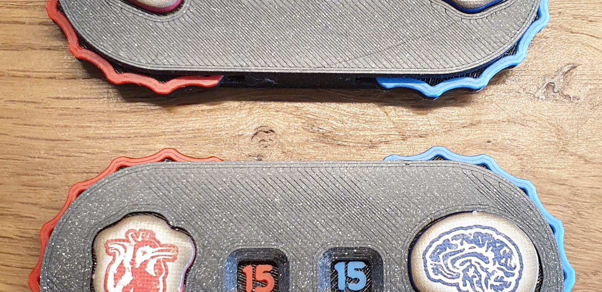 Bảng đếm sát thương và kinh hoàng trong trò chơi Arkham Horror