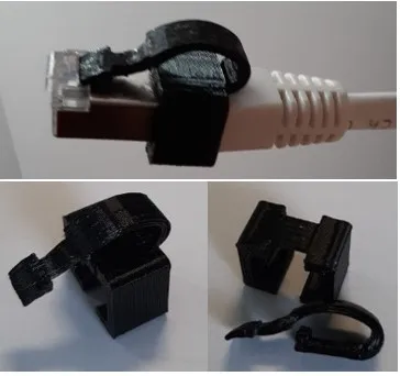 Kẹp cáp Ethernet 2 chiếc có thể cắm vào