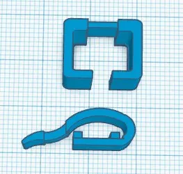 Kẹp cáp Ethernet 2 chiếc có thể cắm vào