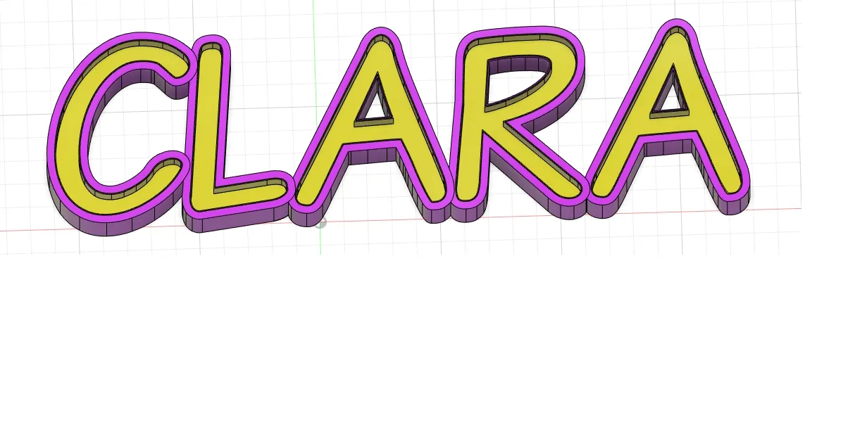 Mô hình Wled Clara in 0,10 không cần mở rộng