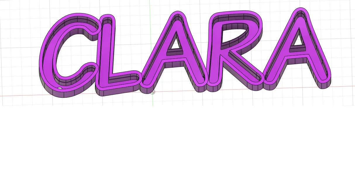 Mô hình Wled Clara in 0,10 không cần mở rộng