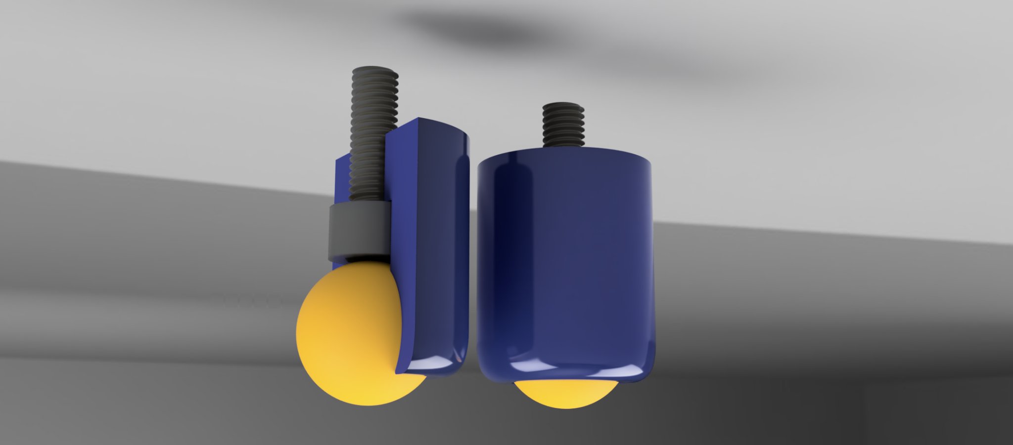 Chân cao su in được với bóng cao su cho súng NERF