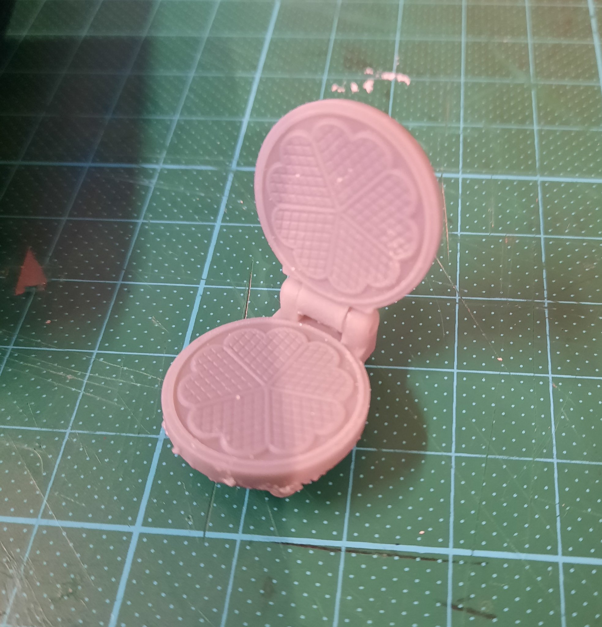 Máy làm bánh quế mini cho nhà búp bê 15x15 mm