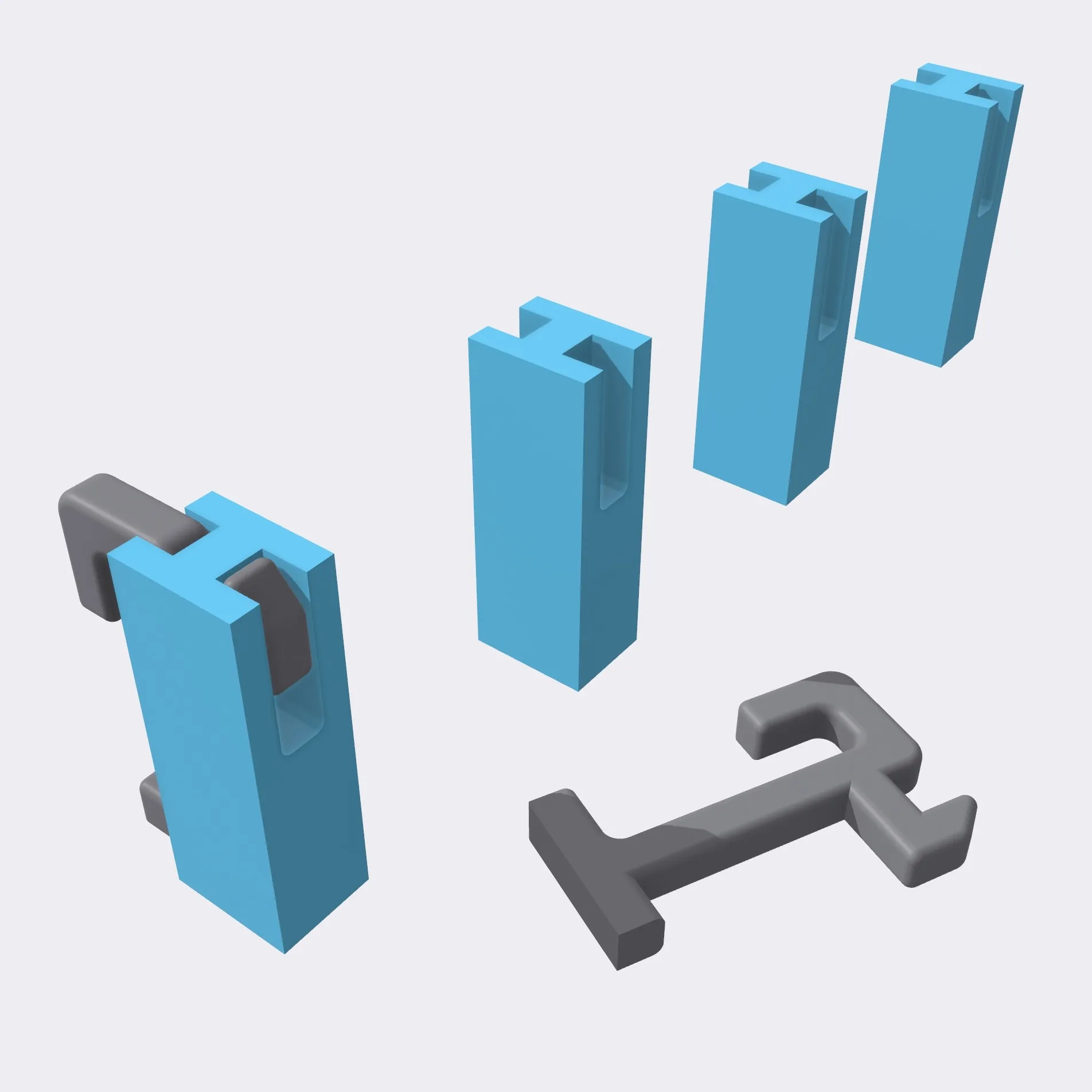 Bộ chuyển đổi "Móc Đa Năng" SKÅDIS để thiết kế phụ kiện