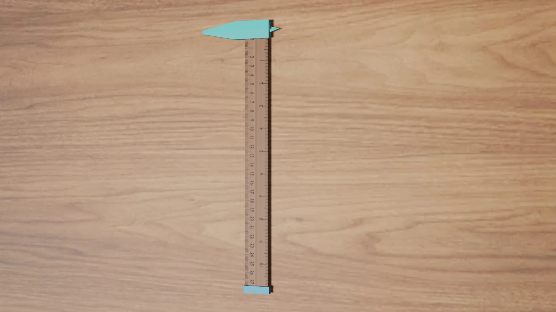 Bộ thước kẹp tương thích với thước kẻ