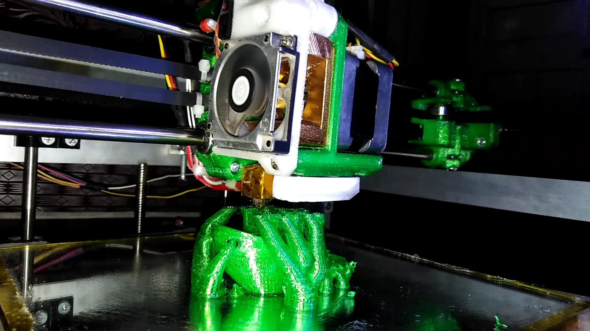 KẾT QUẢ EXTRUDER TRỰC TIẾP CŨ TRÊN FILAMENT PET