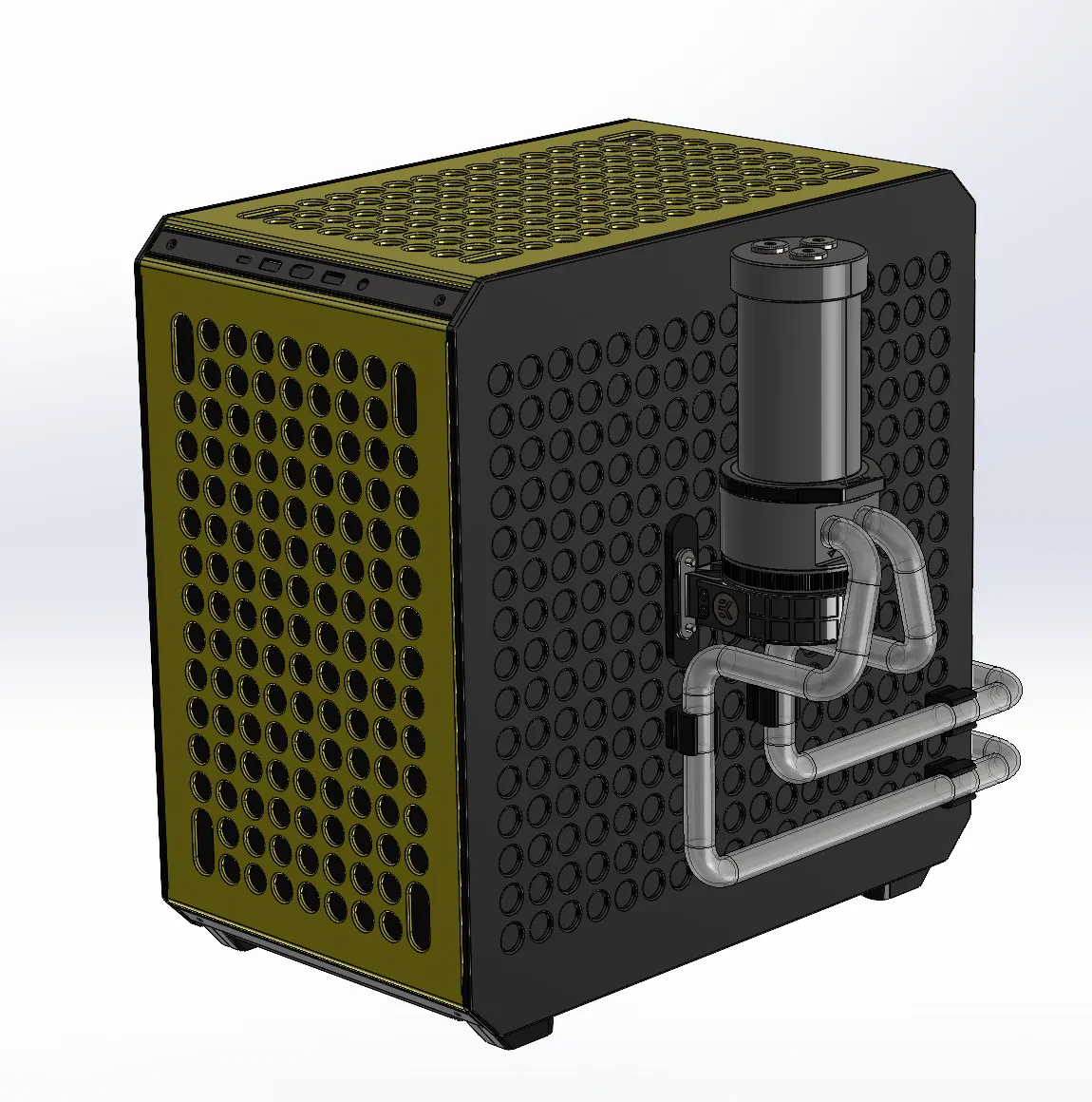 Giá đỡ EK-Quantum Kinetic TBE 200 D5 PWM D-RGB cho máy tính