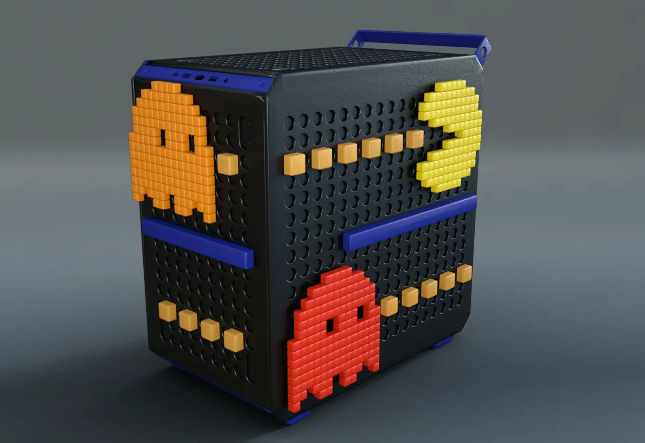 Qube 500 - Mô hình phong cách Pac-Man vui nhộn